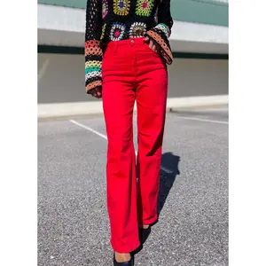 Judy Blue Red Hot Chili Peppers 90's Straight Jeans