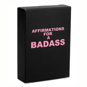Empowering Women's Affirmation Cards Box of 53, Daily Motivation and Inspiration, Perfect Gift for Women, Ca Prop 65 Compliant