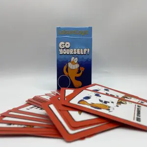 Go F Yourself! – The Grown Up Go Fish Card Game You've Always Wanted | Hilarious Party Game for Grown Ups, 2+ Players | 48 Cards, 12 Unique Pairs