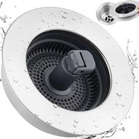 1 Pack plastic（ABS） with 1 Strainer-Chrome