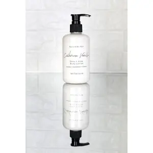 Cashmere Vanilla Shea & Aloe Vera Nourishing Body Lotion 8oz  - Unisex, Chemical Free, Cruelty Free, Contains Shea & Aloe, Moisture-Retaining Formula