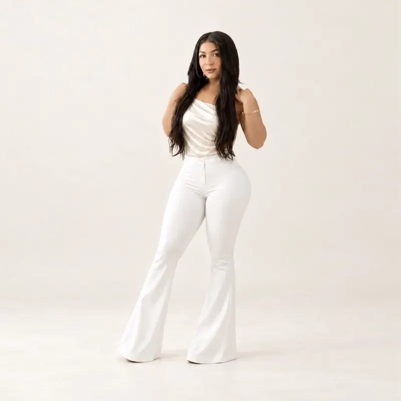 After Hours High Compression Colombian Flared Leggings with Built-In Faja High Waist Legging High Waists Leggings