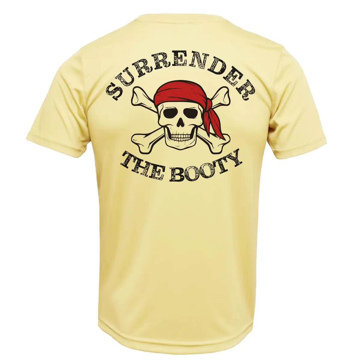 Pensacola, FL "Surrender The Booty" Men's Short Sleeve UPF 50+ Dry-Fit Shirt