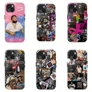 Rod Wave Tour 2025 Tough Phone Case, Hip-Hop Rapper Art Shockproof Heavy Duty Drop Protection Protective Cover, Unique Fan Gift Trendy Aesthetic Rod Wave Collage For iPhone 11 12 13 14 15 16 17 Pro Max Plus