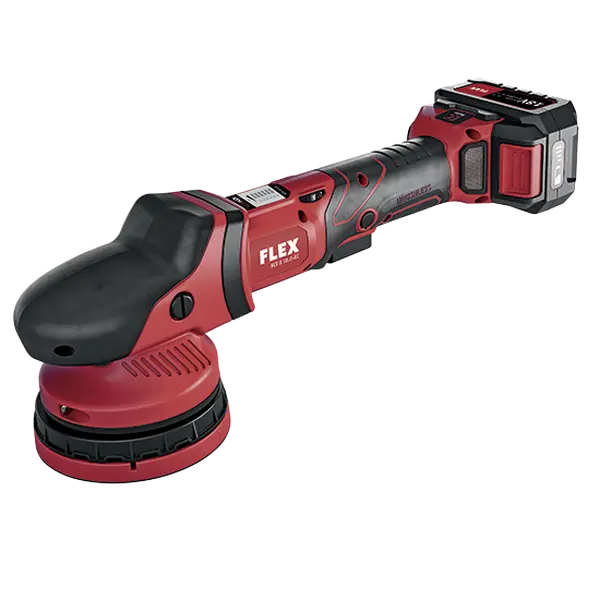 FLEX XCE 8-125 18.0 Dual Action Cordless Polisher Set