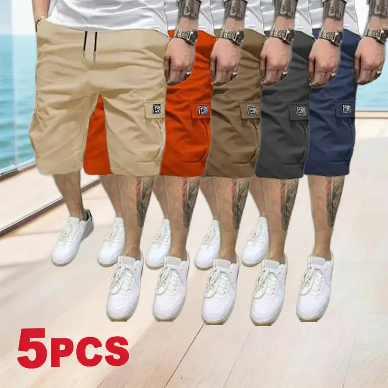 Khaki + Orange + Brown + Gray + Blue