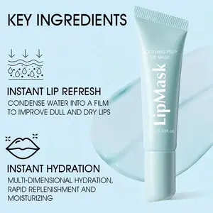 Cooling peel-off lip mask