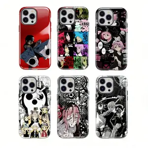 Anime S-Soul Eater Tough Phone Case Cellphone Protection Protective Casing Screen Protector Compatible for iPhone 17 16 15 14 13 12 11 and for Samsung Galaxy S21-S25 Perfect Gift for Anime fans