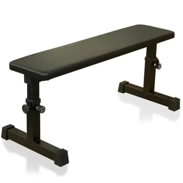 Adjustable Flat Weight Bench for Home Strength Training – 440 lbs Capacity, Easy Assembly, Perfect for Dumbbell Workouts & Ab Exercises