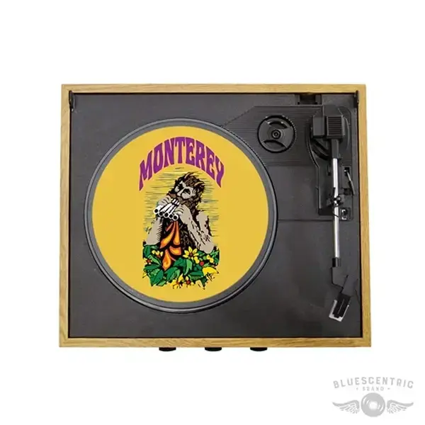 Graphic Colorful Monterey Pop Festival Vinyl Record Turntable Slip Mat