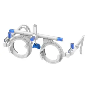 Adjustable Trial Frame for Eyeglasses Store, Universal 48-80cm Pupillary Distance, Optical Filters, Model Utf4880