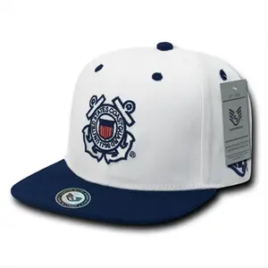 212 MAIN Rapid Dominance Jumbo Back Military Cap - Coast Guard, Flat Bill Hat, Embroidery Adjustable Snapback Cap with High-Def Embroidery, Embroidery Adjustable Hat