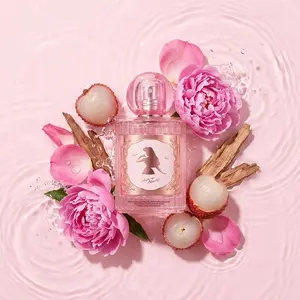 Official Disney Licensed Sleeping Beauty*MINISO Perfume - 50ml Sweet Floral Scent Spray (Peony, Magnolia, Amber) - Premium Long-Lasting Fragrance Perfect for Valentines, Birthdays & Anniversaries