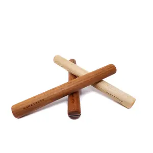 Earlywood Wooden Dowel Rolling Pin for Baking - Perfect for Dumplings, Pot Stickers, Pizzas, and More Bakeware Smooth