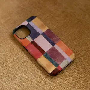 [Magsafe , Tough Case] Colorful Geometric Phone Case – Abstract  MagSafe Tough CoverPhone Case for iPhone 17 16E 16 15 14 13 12 11