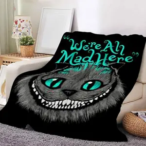 Cat Pattern Blanket, Soft Warm Throw Blanket,Air-conditioned Room Blanket, Warm Nap Blanketfor Home Office Travel Camping