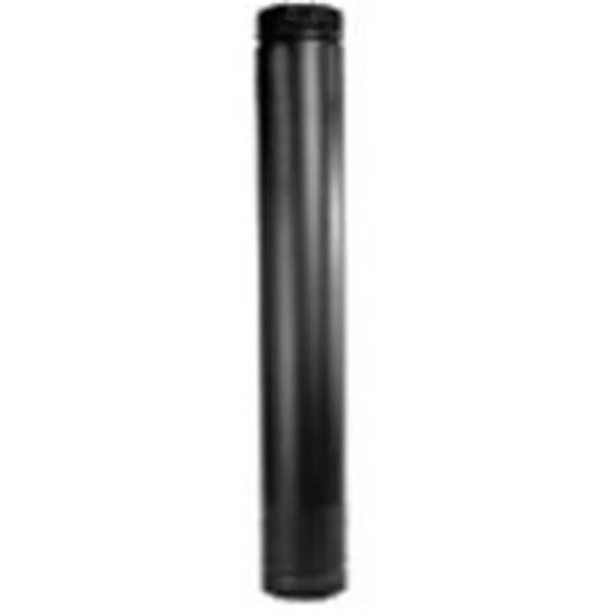 Selkirk Inc DSP6TL 6 in. Round Tube Metal Double Wall Aluminized Steel Outer Telescopic Stove Pipe - Adjustable 38-68 in. Length, Eliminates Need to Cut Pipe, Withstands Up to 1200 Degrees F, Connects Wood Burning Appliance to Chimney System