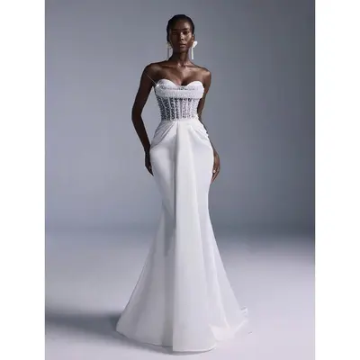 Shein White Formal Dress TikTok Shop