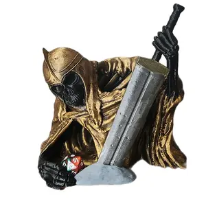 Rot Lord Dice Roller with Detailed Cloak and Sword Design for Tabletop Gaming