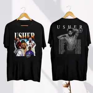 Tour 2024 Usher Past Present Future Shirt, Usher Concert 2024 Shirt, Usher Fan Gift, Usher Shirt, Usher Tour Merch, Usher 90s Vintage Shirt