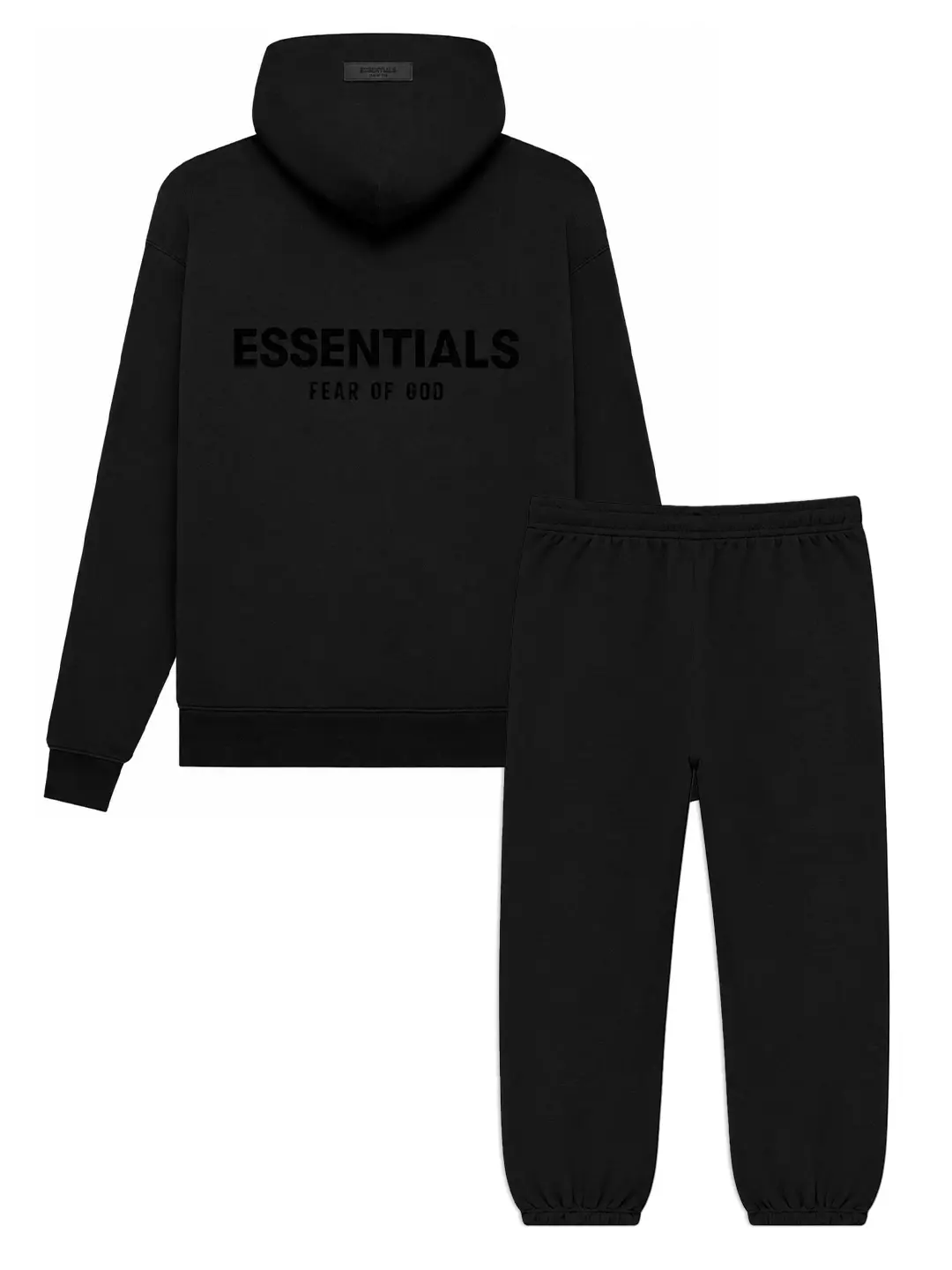 (One Set) Fear Of God Essential Stretch Limo Hoodie and Pants for Men or Women Daily wear (One Set) Fear Of God Essential Stretch Limo Hoodie and Pants for Men or Women Daily wear