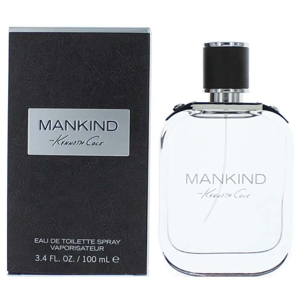 Mankind by Kenneth Cole Men's Spray Cologne, 3.4 oz EDT Men's Fragrance Spray, Spray Cologne Men's Fragrance