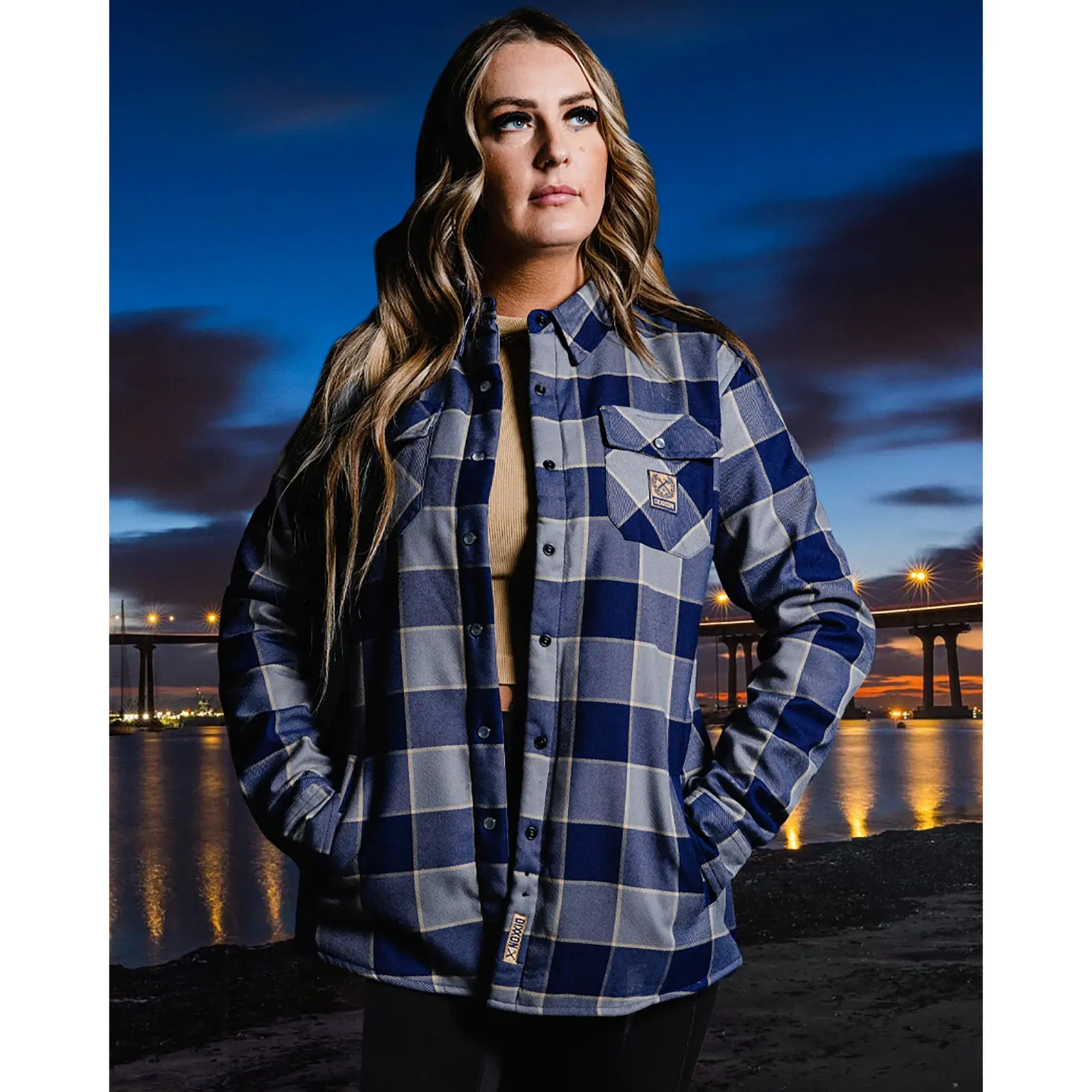 Women's Coronado Sherpa Lined Flannel Jacket