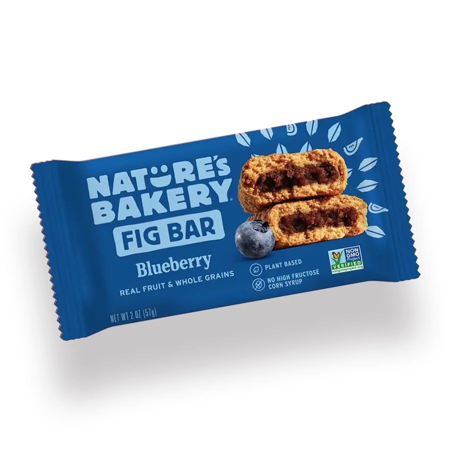 Whole Wheat Fig Bars Blueberry 6 Count (Twin Pack) Carton