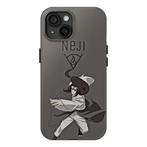 Neji Hyuga Naruto Anime Tough Phone Case for iPhone 15 14 13 12 11 Pro Plus Pro Max X XS XR