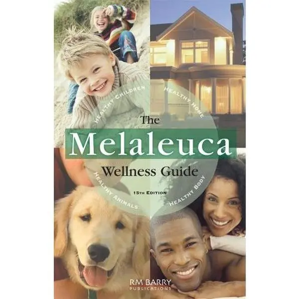 USED Book - Melaleuca Wellness Guide 15th Edition by RM Barry Publications (Paperback) - english