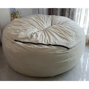 Bean Bag Liners, 6-7 ft Bean Bag Chair Liners, Sofa Covers, Seats, Bean Bag Large Capacity Replacement Covers with Zipper