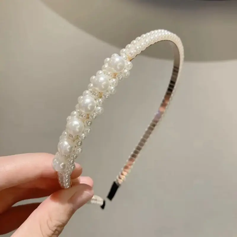 Elegant Pearl Headband - Number 1-10 Options, $1.50 Each, Perfect for Any Occasion