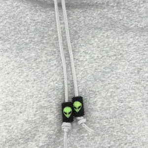 Little Ouchies - Spikie Hoodie Charms - Alien, Hoodie Fidget, Wearable Sweatshirt Drawstring Fidgets for Anxiety & Stress Relief Portable Fidget Tool for On-the-Go Comfort and Impulse Management