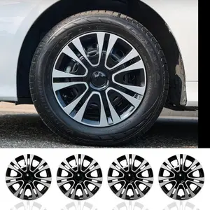15 inch Wheel Covers for Iron Rim Wheel Cover,15 in Hubcaps Set of 4 Plastic Replacement Hub Cap Accessories for Car