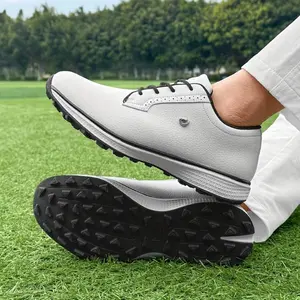 Men'S Golf Shoes Outdoor Lightweight Golf Shoes Men Non-Big Size 7-15 Comfortable Fashion Professional Golf Sport Training Shoes