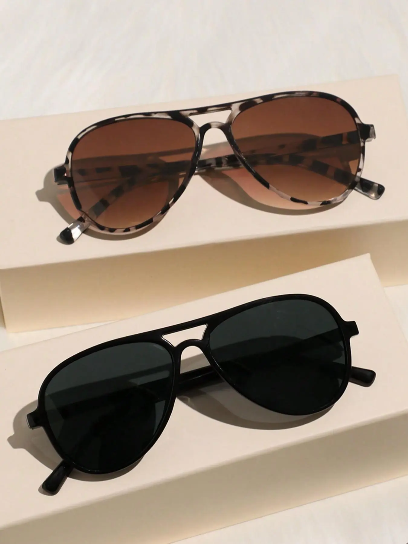 Women's Vintage Trendy Glasses, Retro Glasses for Everyday Use, Fashion Accessories for Outdoor Activities, Casual Stylish Glasses, Shades, Fashion Eyewear