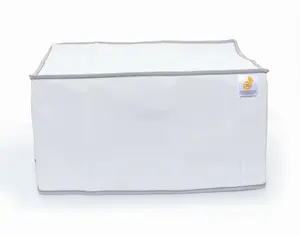 Perfect Dust Cover, White Nylon Dust Cover Compatible with OMTech Pronto 75 150W CO2 Laser Engraver and Cutter Machine, Anti Static, Double Stitched and Waterproof Cutter Machine Dust Cover Dimensions 87''W x 60''D x 40.2''H by Perfect Dust Cover LLC