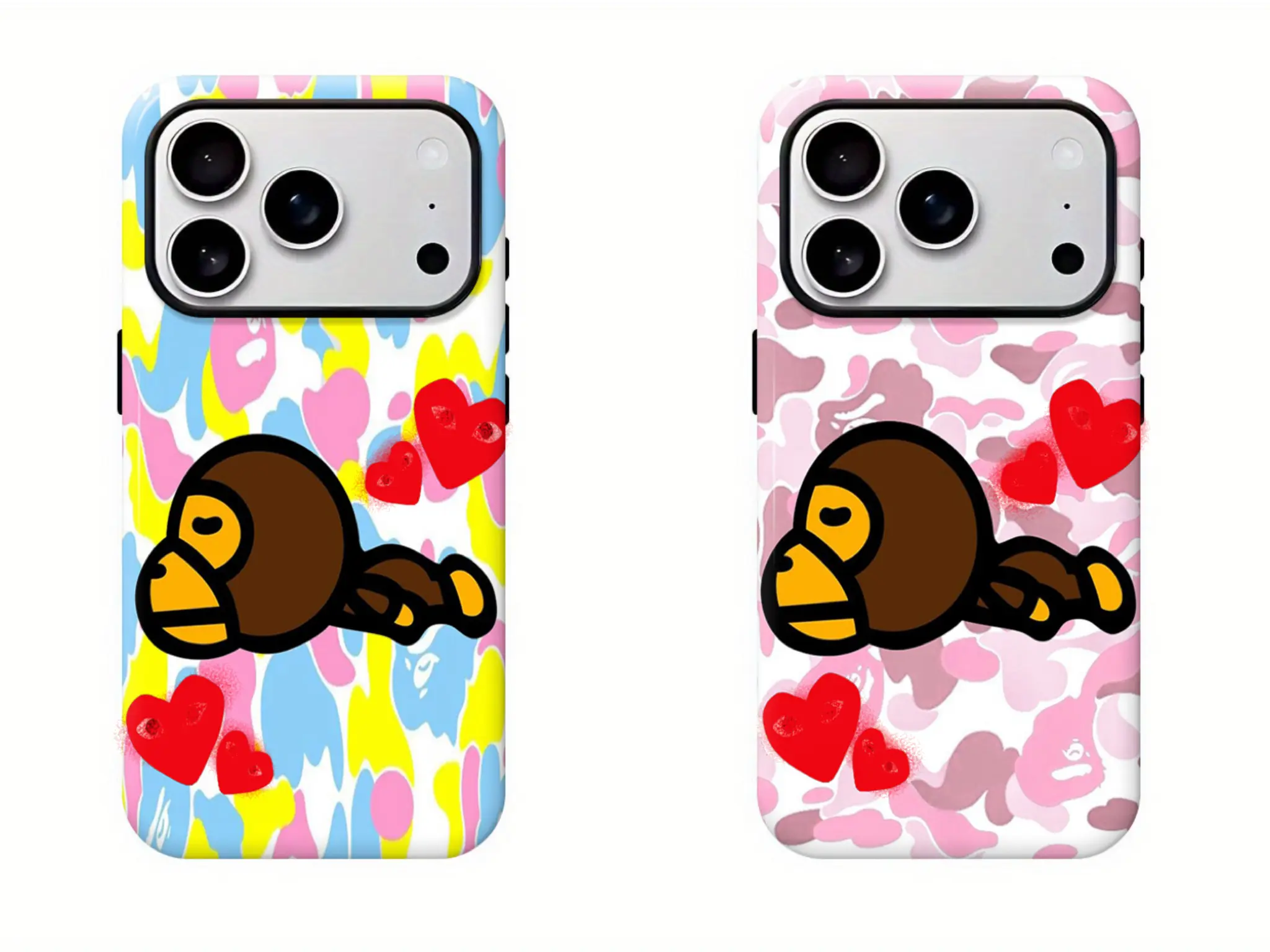 Bape Protective Camo Streetwear Phone CaseSuitable case For iPhone 17 16 15 14 13 12 11Pro Max、XS、XR