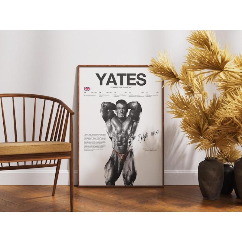Schwarzenegger Coleman Cutler Yates Haney Zane Poster Bundle, Bodybuilding Wall Print,Mr Olympia Poster, Gym Fitness Motivation Decor Gift