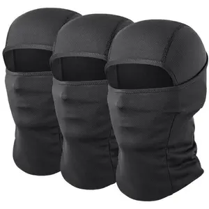 3-Pack Unisex Quick-Dry Balaclava - Breathable Full Face Mask - Motorcycle/Cycling/Skiing Outdoor Gear 3-Pack Unisex Quick-Dry Balaclava - Breathable Full Face Mask - Motorcycle/Cycling/Skiing Outdoor Gear