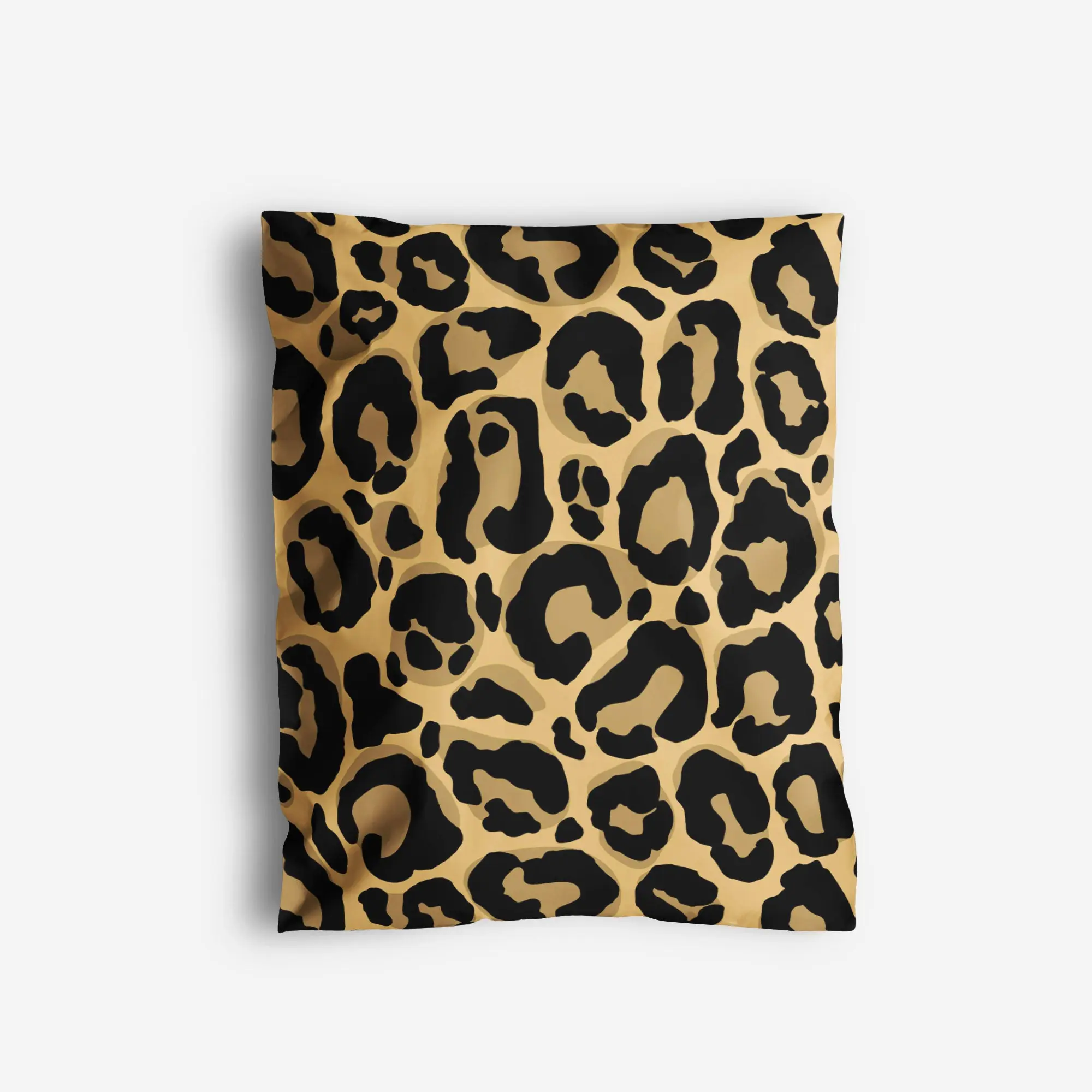 Package Mint Poly Mailers 10x13 - 100 Pack Leopard Print Design Poly Mailers Shipping Bags - Waterproof, Tear-Resistant, Self-Adhesive Seal - Decorative Mailing Bags for Clothes, Accessories