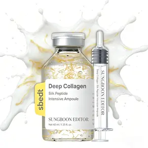 [Sungboon] Deep Collagen & Peptide Silk Lifting Ampoule 30ml | Anti-Wrinkle, Skin Plumping, Firming Face Lift Korean Facial Serum