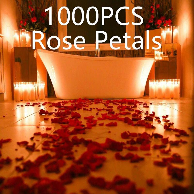 New Deal - Valentines Balloons Kit with I Love You Balloons Heart Balloon Bear Balloon 1000pcs Rose Petals for Valentines Decorations Anniversary Proposal Romantic Special Night