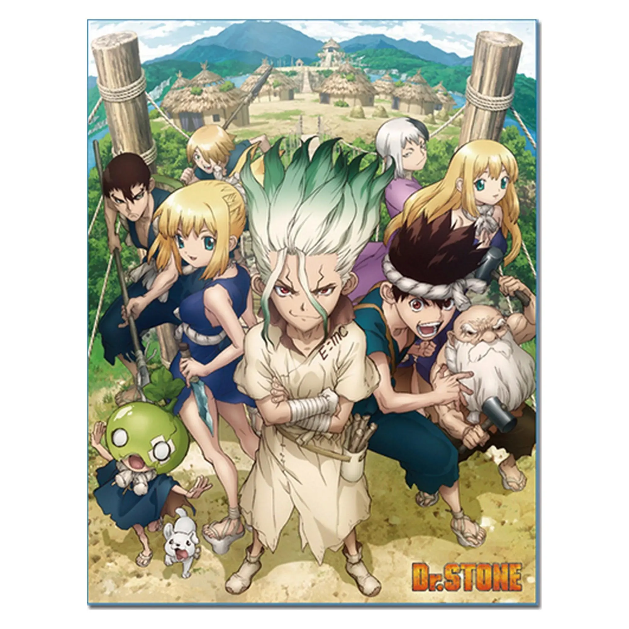 Dr. Stone - Key Art Sublimation Throw Blanket