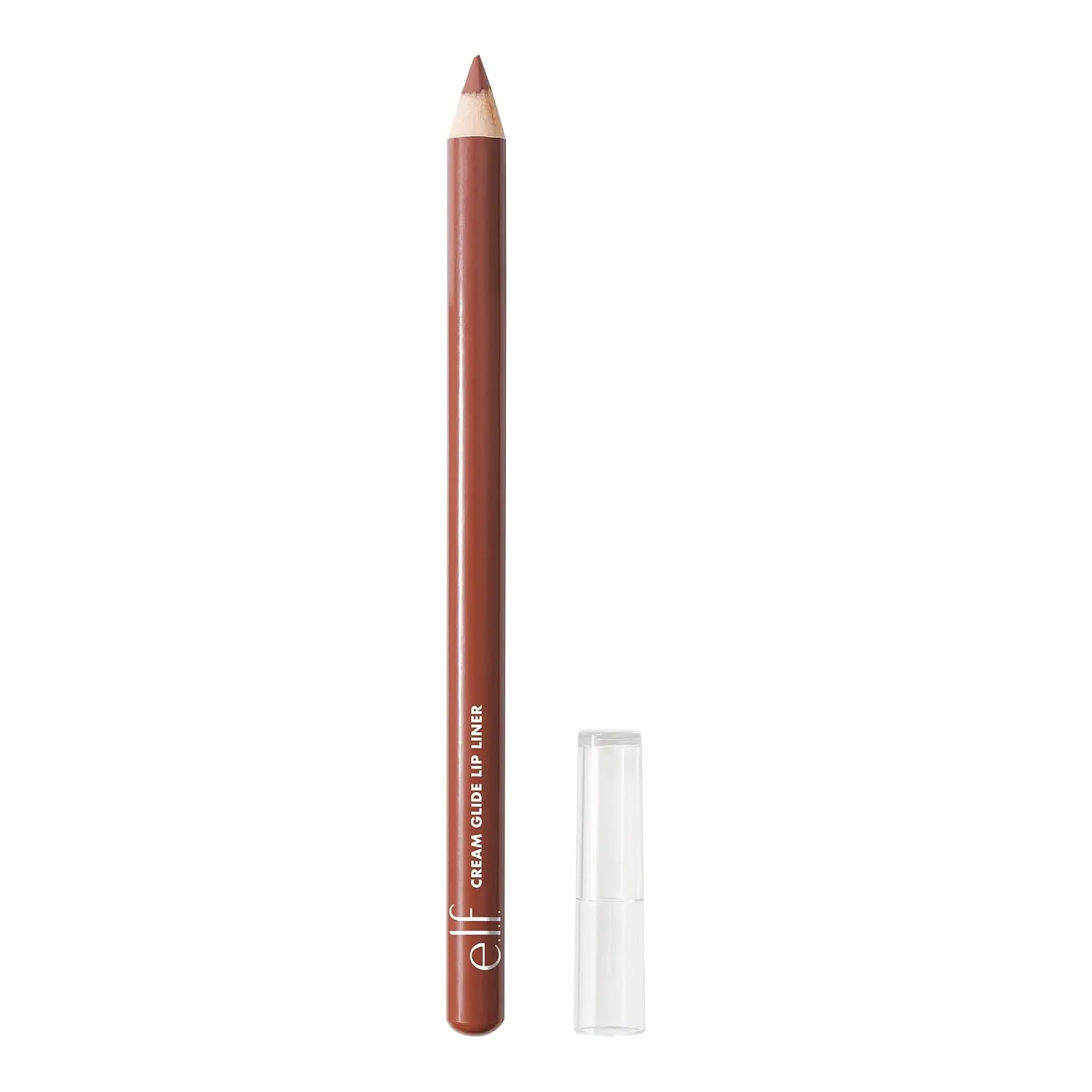 e.l.f. Cream Glide Lipliner - Highly-Pigmented Pencil for Lip Shaping & Sculpting, Semi-Matte Finish, Vegan & Cruelty-Free