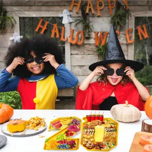 8 Pcs 2026 Fillable Numbers Charcuterie Tray – 13.7 Inch Plastic Number Serving Boards, Graduation Decor Centerpieces for Kindergarten, Preschool, High School & College Graduation Party**