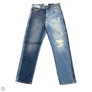 Jeans Straight By REVICE In Blue Denim, Size: 4