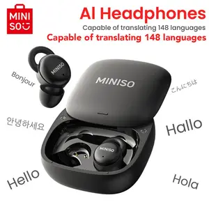 Bluetooth Earbuds - MINISO X10 Bluetooth Wireless Earbuds Noise Blocking Earbuds Comfortable Fit Bluetooth 5.4 Earphones