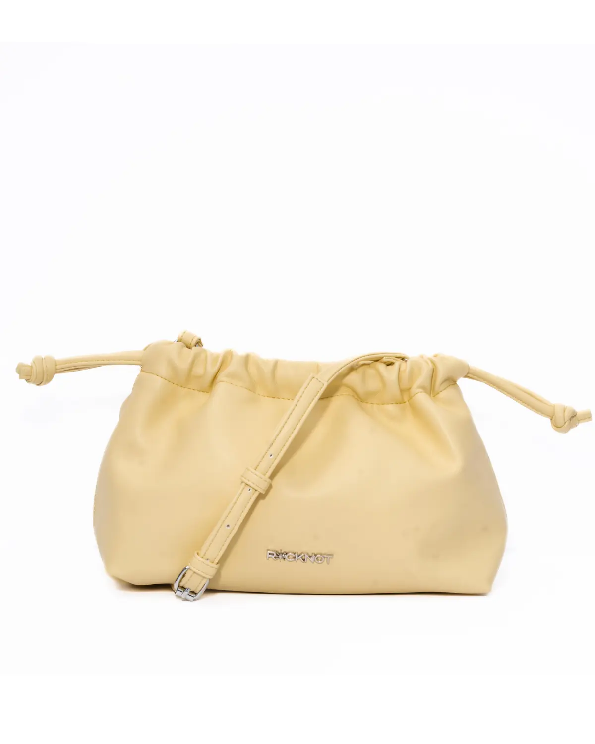 FIA Drawstring Bag - Butter Vegan Leather