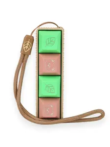 Brown Bear Picky Party Clicky Keychain Textured Base you customize Tactile Switch